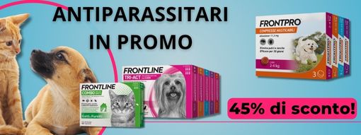 antiparassitari in promo